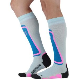 Skarpetki Monnet Fusion. Czerwone skarpetki MONNET, bez wzorów. Za 221,50 zł.