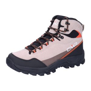 Buty trekkingowe damskie, Myzar Mid. Brązowe buty trekkingowe CMP, z gumy, bez zapięcia. Za 449,99 zł.