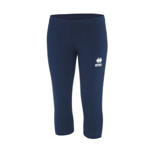 Damskie legginsy Errea Douglas 3.0. Niebieskie legginsy ERREA, bez wzorów, z bawełny, krótkie. Za 238,25 zł.