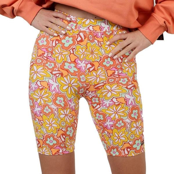 Spodnie sportowe damskie Vans Flying V Print Legging. Brązowe szorty Vans, bez wzorów, sportowe. Za 256,00 zł.