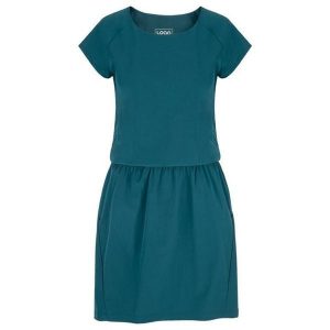 Sukienka sportowa damska LOAP Umbria, S. Fioletowe sukienki WOMEN'S HEALTH, s, bez wzorów, sportowe, bez kołnierzyka, bez ramiączek, sportowe. Za 164,99 zł.