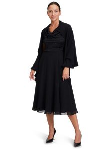 Vera Mont Kardigan w kolorze czarnym rozmiar: onesize. Czarne kardigany Vera Mont, bez wzorów, bez ramiączek. Za 192,79 zł.