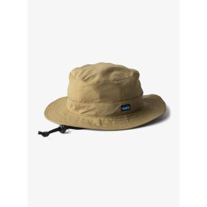 Kapelusz turystyczny Kavu Synthetic Strap Bucket. Brązowe kapelusze KAVU, bez wzorów, sportowe. Za 234,10 zł.