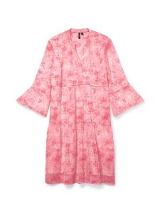 Vero Moda Sukienka w kolorze różowym rozmiar: M. Różowe sukienki Vero Moda, m, bez wzorów, bez kołnierzyka, bez ramiączek, mini. Za 98,95 zł.
