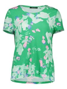 TAIFUN Koszulka w kolorze zielonym rozmiar: 38. Zielone bluzki Taifun, bez wzorów, bez kołnierzyka, bez ramiączek. Za 87,61 zł.