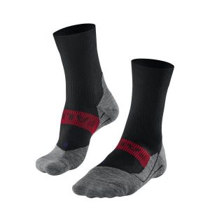 Skarpetki damskie Falke RU4 Endurance Cool. Czarne skarpetki Falke, bez wzorów, z elastanu. Za 128,50 zł.