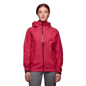 Kurtka przejściowa damska Black Diamond Highline Strech Shell. Czerwone kurtki Black Diamond, s, bez wzorów, bez kaptura. Za 569,99 zł.