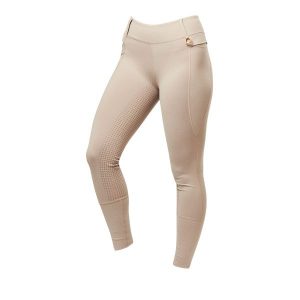 Damskie legginsy jeździeckie Dublin Cool IT Everyday. Brązowe legginsy DUBLIN, bez wzorów. Za 313,50 zł.