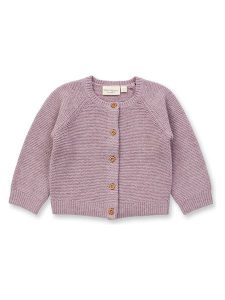 Sense Organics Kardigan "Marloo" w kolorze fiołkowym rozmiar: 86. Różowe kardigany Sense Organics, z wełny. Za 97,05 zł.