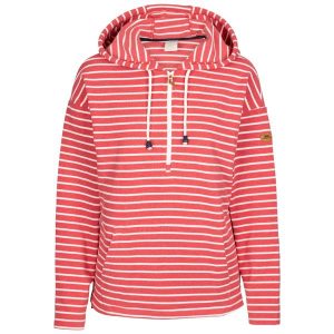 Damska Bluza Z Kapturem Softly. Czerwone bluzy Trespass, xs, bez wzorów, z kapturem. Za 180,99 zł.