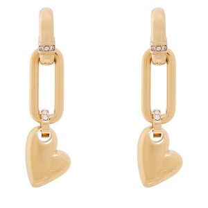 Kolczyki Guess. Żółte kolczyki Guess, złote. Za 329,99 zł.