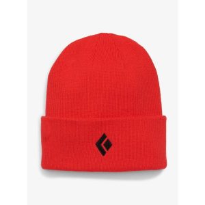 Czapka zimowa Black Diamond Watch Cap - coral red. Czerwone czapki Black Diamond, bez wzorów, sportowe. Za 97,99 zł.