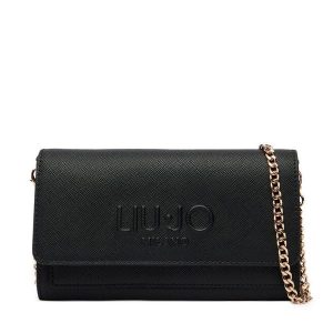 Portfel Liu Jo. Czarne portfele Liu Jo, bez wzorów. Za 379,99 zł.