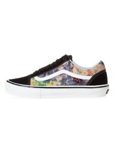 Vans Skórzane sneakersy "Skate Old Skool" w kolorze czarnym ze wzorem rozmiar: 44,5. Czarne trampki Vans, bez wzorów, bez zapięcia. Za 221,95 zł.