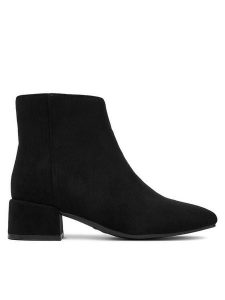 Clara Barson Botki CEO-CD24038-4 Czarny. Czarne botki Clara Barson, bez wzorów, z materiału, bez obcasa, na słupku, bez zapięcia. Za 149,99 zł.