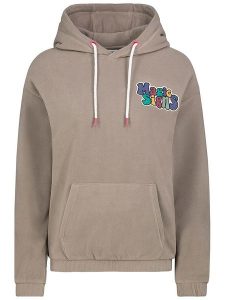 Sublevel Bluza polarowa w kolorze jasnobrązowym rozmiar: XS. Brązowe bluzy Sublevel, xs, bez wzorów, z polaru, z kapturem. Za 70,24 zł.