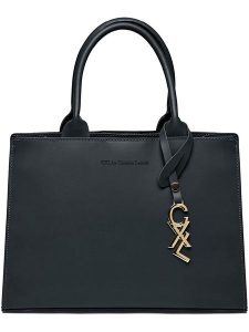 CXL by Christian Lacroix Skórzana torebka "Royal" w kolorze czarnym - 32,5 x 23,5 x 13,5 cm rozmiar: onesize. Czarne torebki klasyczne CXL by Christian Lacroix, bez wzorów, z materiału, przez ramię, bez dodatków. Za 477,49 zł.