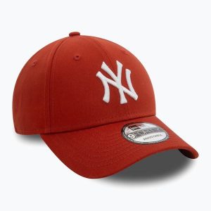 Czapka z daszkiem New Era League Essential 9FORTY New York Yankees. Czerwone czapki New Era, bez wzorów. Za 109,99 zł.