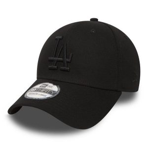 Czapka z daszkiem New Era 39THIRTY Los Angeles Dodgers Czarna 11405496 M - L. Czarne czapki New Era, bez wzorów. Za 127,00 zł.
