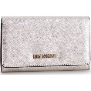 Duży Portfel Damski LOVE MOSCHINO - JC5553PP06LQ0902 Argento. Portfele marki LOVE MOSCHINO. W wyprzedaży za 299,00 zł.