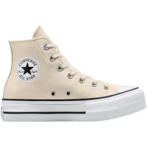 Sneakers Converse Chuck Taylor All Star Lift. Białe trampki Converse, bez wzorów, z syntetyku, bez zapięcia. W wyprzedaży za 317,25 zł.
