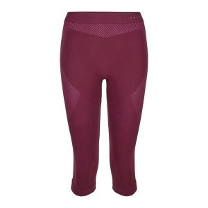 Damskie legginsy 3/4 Falke Warm. Brązowe legginsy Falke, bez wzorów, z elastanu. Za 289,50 zł.