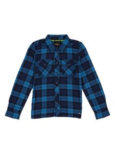 O'Neill Koszula "Echo" w kolorze niebiesko-granatowym rozmiar: 152. Niebieskie koszule O'Neill, bez wzorów, bez kołnierzyka, bez ramiączek. Za 91,77 zł.