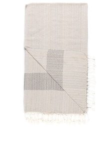 ILVY'S Chusta hammam w kolorze szaro-czarnym - 180 x 95 cm rozmiar: onesize. Czarne apaszki i chusty ILVY'S, bez wzorów, z bawełny. Za 96,83 zł.