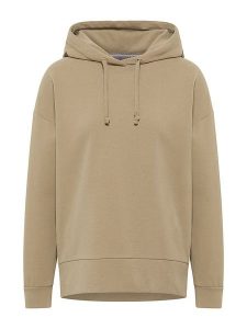 ELBSAND Bluza "Mathea" w kolorze szarobrązowym rozmiar: M. Brązowe bluzy ELBSAND, m, bez wzorów, z kapturem. Za 228,38 zł.