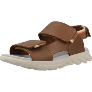 Sandały GEOX J SANDAL AIRADYUM Brązowy. Brązowe buty trekkingowe Geox, z syntetyku, bez zapięcia. Za 209,99 zł.