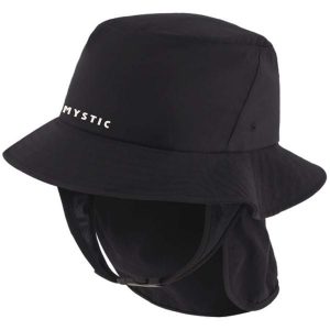 Kapelusz Mystic Surf Hat Black. Czarne kapelusze MYSTIC, bez wzorów, z materiału. Za 360,20 zł.