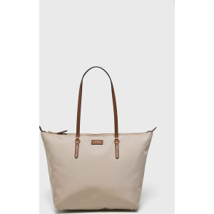 Lauren Ralph Lauren - Torebka. Szare torebki klasyczne marki Lauren Ralph Lauren, z materiału. Za 499,90 zł.