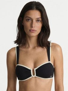 KARL LAGERFELD Góra od bikini B2W46022 Czarny. Czarne bikini KARL LAGERFELD, bez wzorów, z syntetyku. Za 339,99 zł.