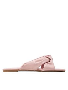 ONLY Shoes Klapki Onlmillie-4 15320205 Różowy. Czerwone klapki ONLY SHOES, bez wzorów, ze skóry, bez obcasa. Za 89,99 zł.