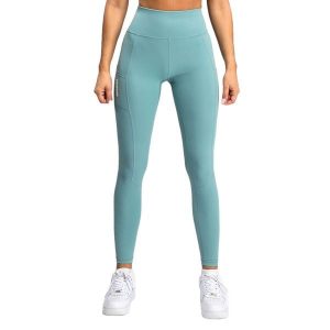 Legginsy treningowe damskie Venum Essential Performance. Zielone legginsy VENUM, bez wzorów. Za 239,99 zł.