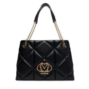Torebka LOVE MOSCHINO. Czarne torebki klasyczne LOVE MOSCHINO, bez wzorów, bez dodatków. Za 699,99 zł.