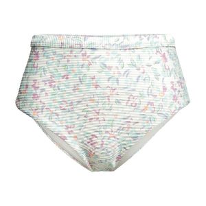 Dół od stroju kąpielowego Billabong Sweet Oasis Tanlines Hi Retro. Białe bikini Billabong, bez wzorów. Za 109,99 zł.