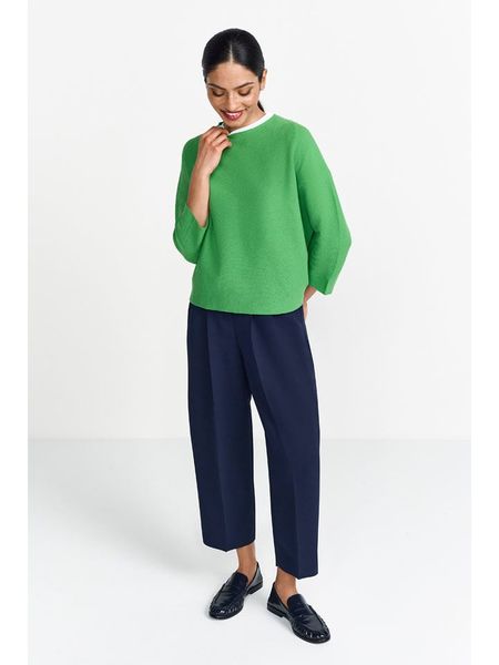 Rich & Royal Sweter w kolorze zielonym rozmiar: L. Zielone swetry oversize Rich & Royal, l, bez wzorów, bez ramiączek. Za 186,63 zł.
