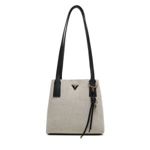 Torebka Guess. Białe torebki klasyczne Guess, z aplikacjami, bez dodatków. Za 484,99 zł.