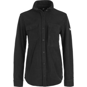 Koszula polarowa damska Whistler Noelle. Czarne koszule WHISTLER, xs, bez wzorów, z polaru, bez kołnierzyka, bez ramiączek. Za 169,99 zł.