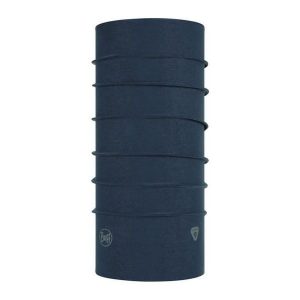 Chusta wielofunkcyjna Buff ThermoNet Solid. Niebieskie apaszki i chusty Buff, bez wzorów. Za 106,15 zł.