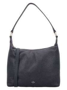 Charm Skórzany shopper bag w kolorze granatowym - 42 x 29 x 15 cm rozmiar: onesize. Niebieskie shopper bag Charm, bez wzorów, z materiału, na ramię, bez dodatków. Za 347,99 zł.