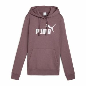 Bluza z kapturem damskie Puma Ess No. 1 Logo Hoodie. Białe bluzy Puma, bez wzorów, z bawełny, z kapturem. Za 171,00 zł.