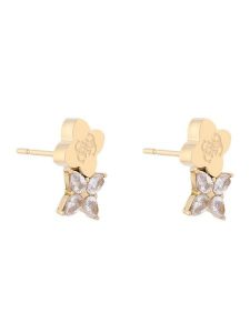 Guess Kolczyki JUBE05 511JW Złoty. Żółte kolczyki Guess, metalowe. Za 209,99 zł.