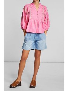 Rich & Royal Szorty dżinsowe w kolorze błękitnym rozmiar: W25. Niebieskie szorty Rich & Royal, bez wzorów, z podwyższonym stanem. Za 256,95 zł.