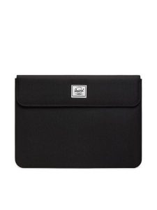 Herschel Etui na laptopa Spokane 13 Inch Sleeve 30075-00001 Czarny. Czarne torebki klasyczne Herschel, bez wzorów, z materiału, bez dodatków. Za 199,99 zł.