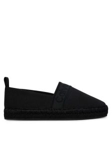 Calvin Klein Espadryle Oblique Espadrille Webbing HW0HW02934 Czarny. Czarne espadryle Calvin Klein, bez wzorów, z materiału, bez obcasa. Za 369,99 zł.