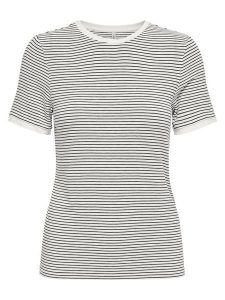 ONLY T-Shirt Tine 15315406 Czarny Regular Fit. Czarne t-shirty ONLY, s, bez wzorów, z wiskozy, bez kołnierzyka, bez ramiączek. Za 109,99 zł.