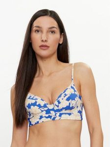 Maaji Góra od bikini Bouquet Milany PT5063SBT001 Niebieski. Niebieskie bikini Maaji, bez wzorów, z syntetyku. Za 149,99 zł.