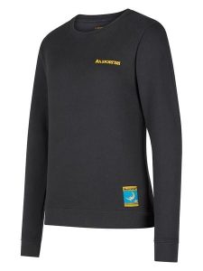 LA SPORTIVA Bluza "Climbing On The Moon" w kolorze czarnym rozmiar: M. Czarne bluzy La Sportiva, m, bez wzorów, z bawełny, bez kaptura. Za 202,45 zł.